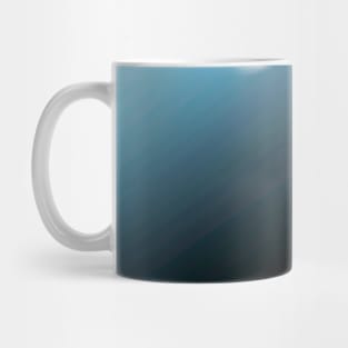 Blue yellow white abstract art Mug